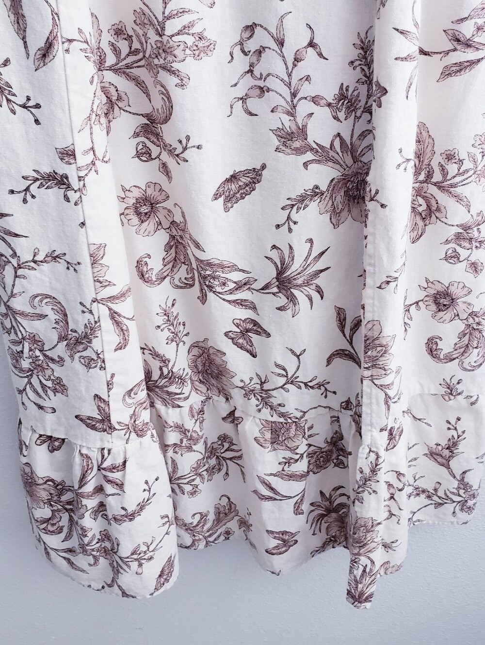 London Times Floral Folk Lore Maxi Dress - Picture 5 of 11